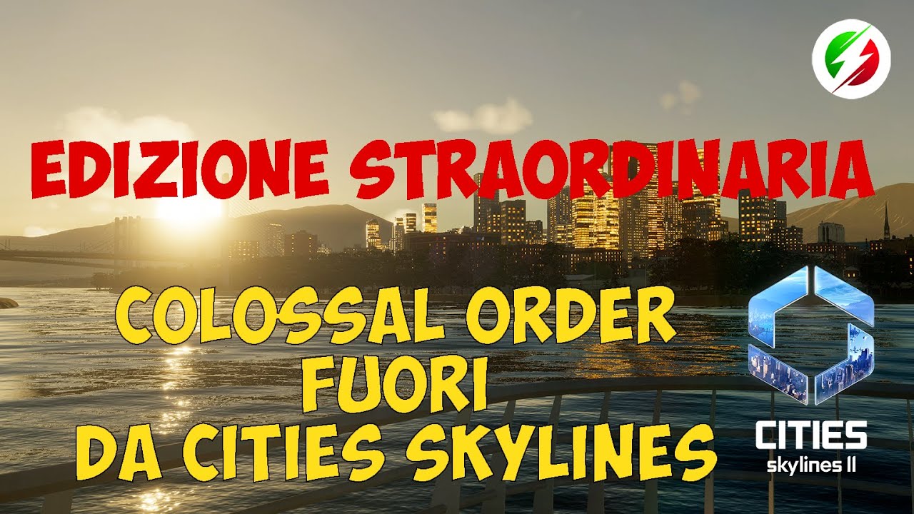Colossal order lascia a fine anno e subentra Iceflake Studios in Cities Skylines 2