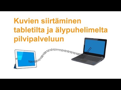Näin siirrät kuvat tabletilta ja älypuhelimelta pilvipalveluun