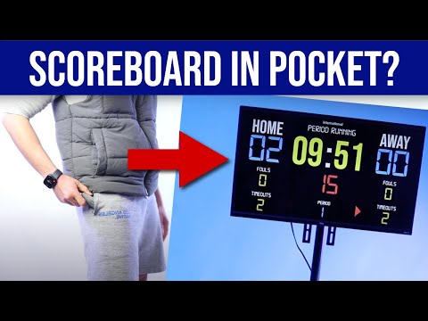 Scoreboard in your Pocket?  Professional Grade Scoreboards Anywhere!