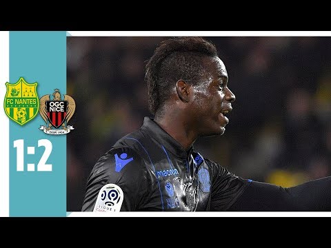 Wahnsinns-Kunstschuss von Balotelli / FC Nantes - OGC Nizza 1:2