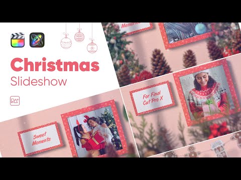 Christmas Slideshow For Final Cut Pro X