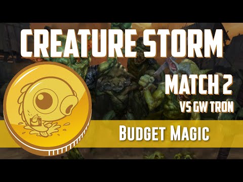 Budget Magic: Mono-Red Creature Storm vs. GW Tron (Match 2)