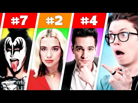 famous singers who NEVER had a #1 song