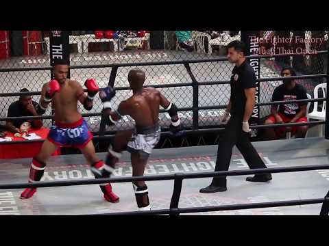 Fabio Miranda Júnior VS Carlos Eduardo - TFF Muay Thai Open 2018 - 70kg - Round 1
