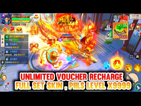 Spirit Sword Romance MMORPG - Unlimited Recharge , Full Set Skin , Pills LeveL x9999 , Mount Dragon