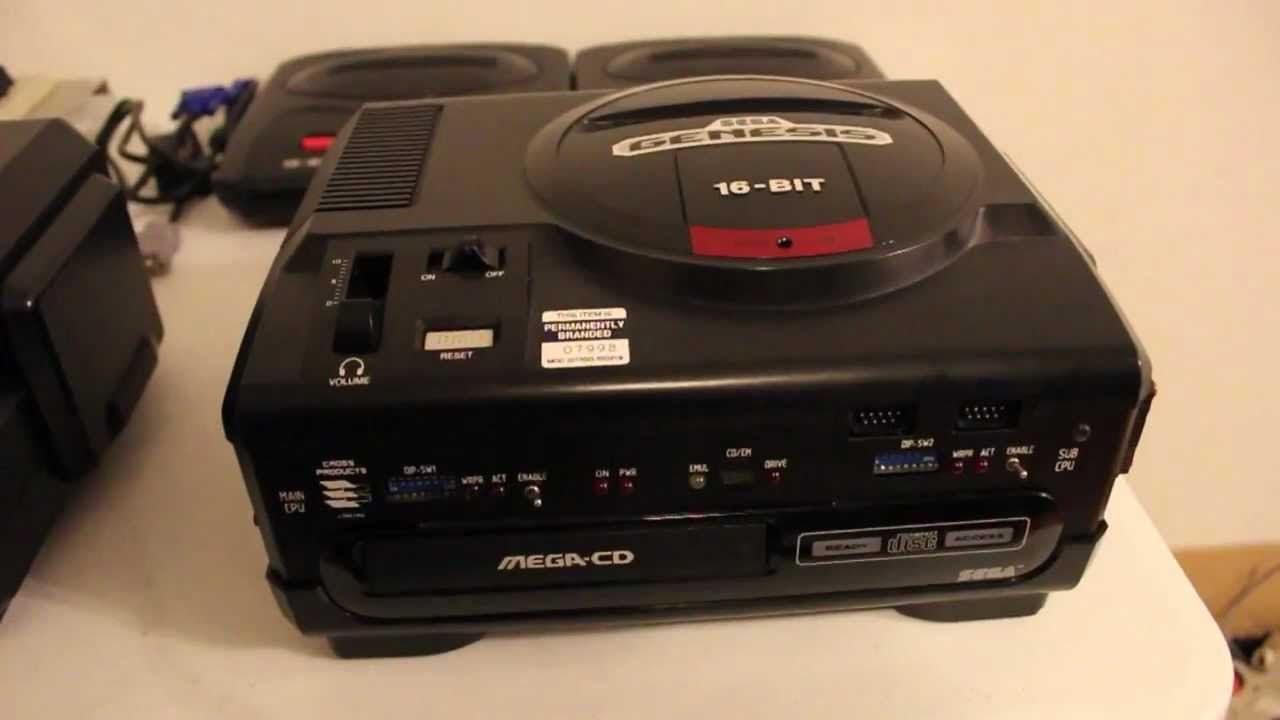 Sega Mega-CD Development Unit / Cross Products SNASM Mega CD