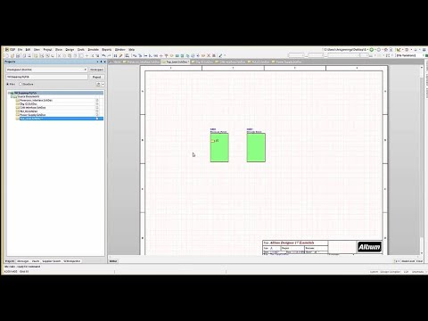 Hierarchical Design | Altium Designer 17 Essentials | Module 12