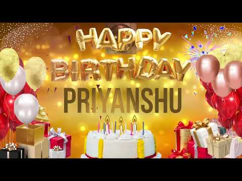 PRiYANSHU - Happy Birthday Priyanshu