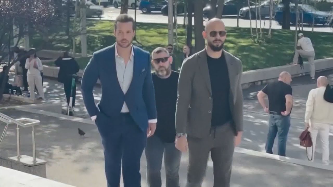 Influencer Andrew Tate and brother leave Romania for Florida