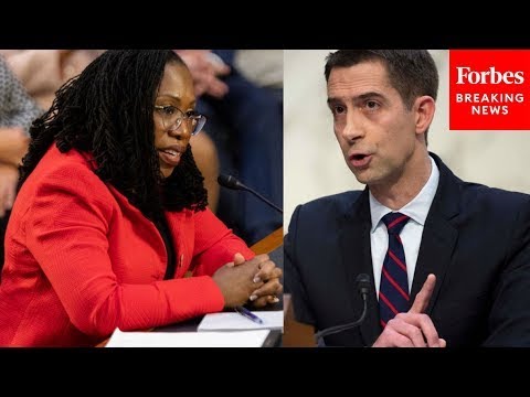 'You Can't Make This Stuff Up': Tom Cotton Rips KBJ's Sentencing Record