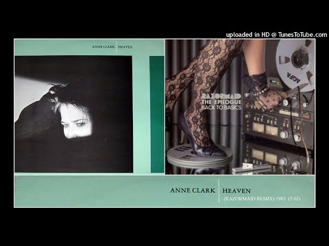 Anne Clark - Heaven (Razormaid Remix) 1985 electro disco dance synth-pop electronic 80s