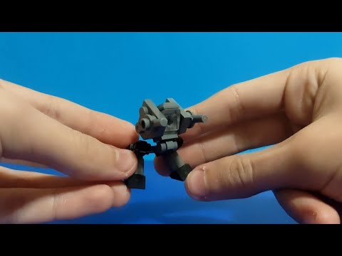как сделать из лего мини робота часть 1