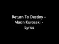 Highschool of the Dead - Return To Destiny - Lyrics ...