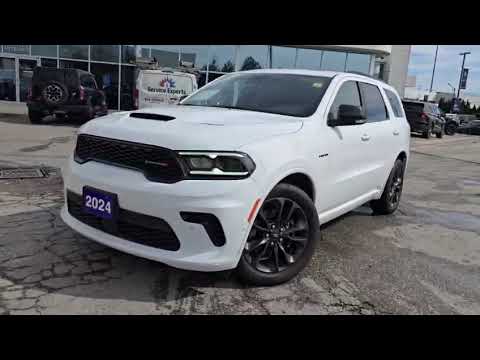 2024 Dodge Durango R/T Plus AWD in White for sale at Pine Tree Ford in Woodbridge, ON
