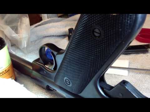 The trick to reassembly of a Ruger Mark 1