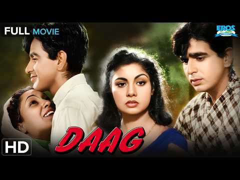 Daag (1952) Full Movie | Bollywood Classic Movie| Dilip Kumar, Nimmi, Usha Kiran (HD)