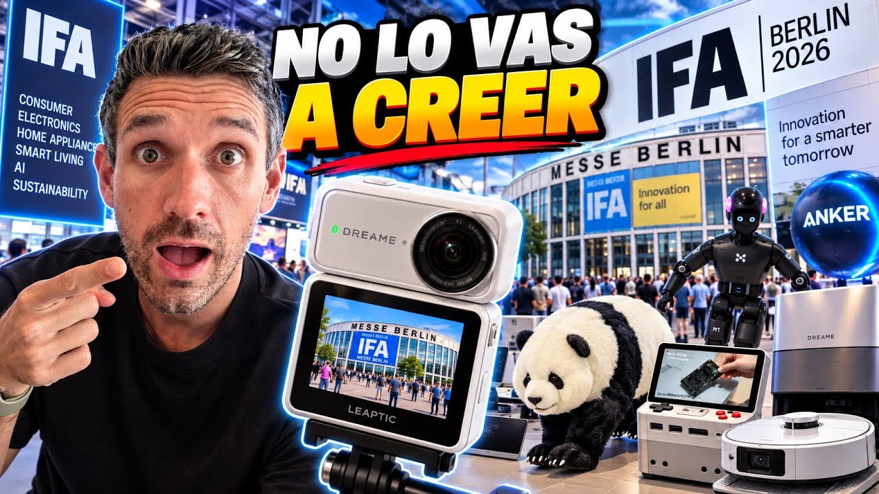 NO SABÍA QUE ESTO EXISTÍA 🤯 Los gadgets más increíbles de IFA 2026