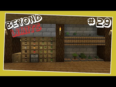 Vollautomatische Baumfarm |Minecraft Beyond Llimits #29