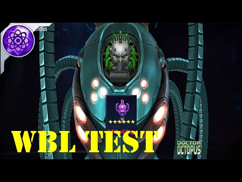 Doctor Octopus world boss legend test | Doctor Octopus wbl | Marvel Future Fight