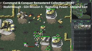 Command & Conquer Remastered Collection (2020) Walkthrough - GDI Mission 5 - Restoring Power