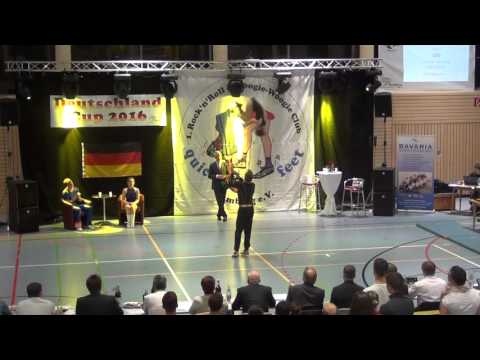 Deutschland Cup 2016 / Anja Gentner - Christian Gartmeier / A-Klasse