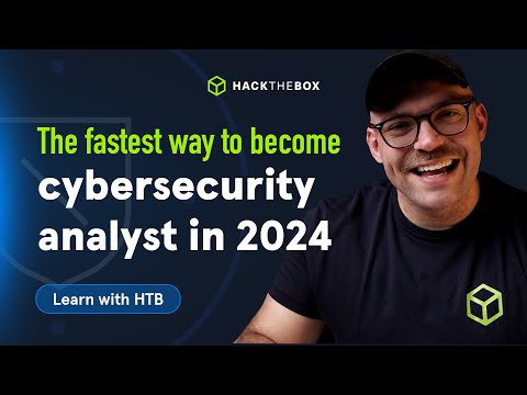 The fastest way to become a cybersecurity analyst in 2024 | Learn with HTB (Episode #1)