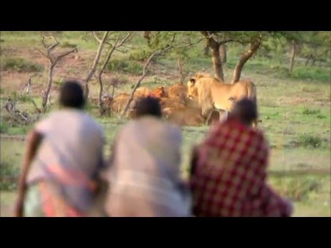 Vida en las praderas, Human Planet