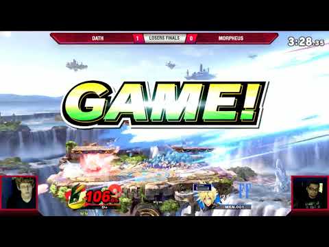 VS Weekly 3/14/19 - Losers Finals - Dath (Greninja) vs Morpheus (Cloud/Mega Man) - SSBU