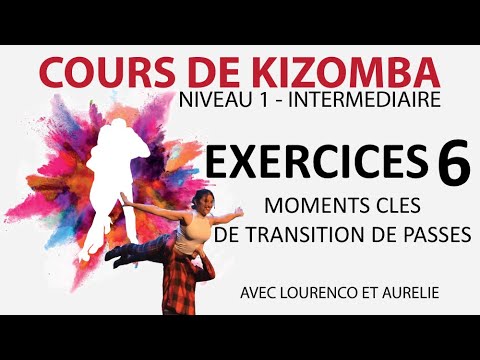 COURS DE KIZOMBA EXERCICES 6 - Vidéo 40 sur 64 - ⭐️⭐️⭐️⭐️⭐️