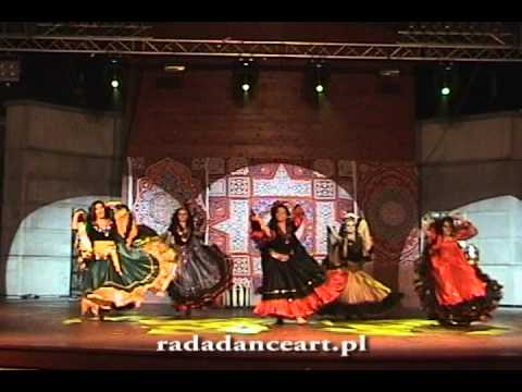 Zespół Rada Dance Art - Taniec cygański (Gypsy Dance)."Orientalny Koktajl" 2011 POLAND