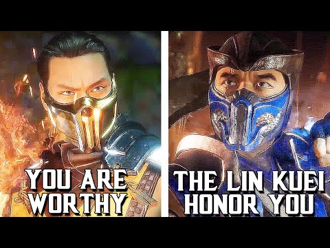 Scorpion & Sub-Zero Defending Each Other Intros! | Mortal Kombat 11 Ultimate