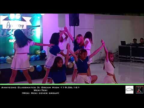 Weki-Teki (Weki Meki cover group) on Annyeong Classmates 3: Dream High