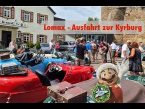 Lomax Burton 2CV Pembleton Kit Car Club Treffen 2025 in Bad Kreuznach / mit Ausfahrt zur Kyrburg