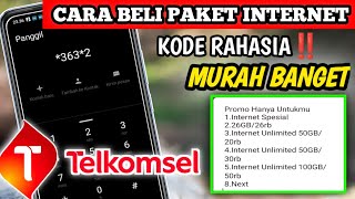 CARA BELI PAKET INTERNET MURAH|BELUM BANYAK YG TAU KODE RAHASIA INI‼️