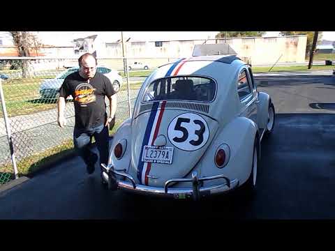 Herbie type 4 engine check driving out