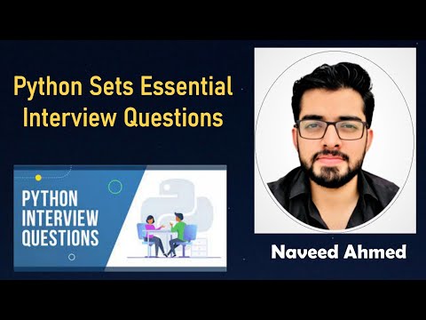 Python Interview Questions Python Tutorial Python Sets Essential Interview Question
