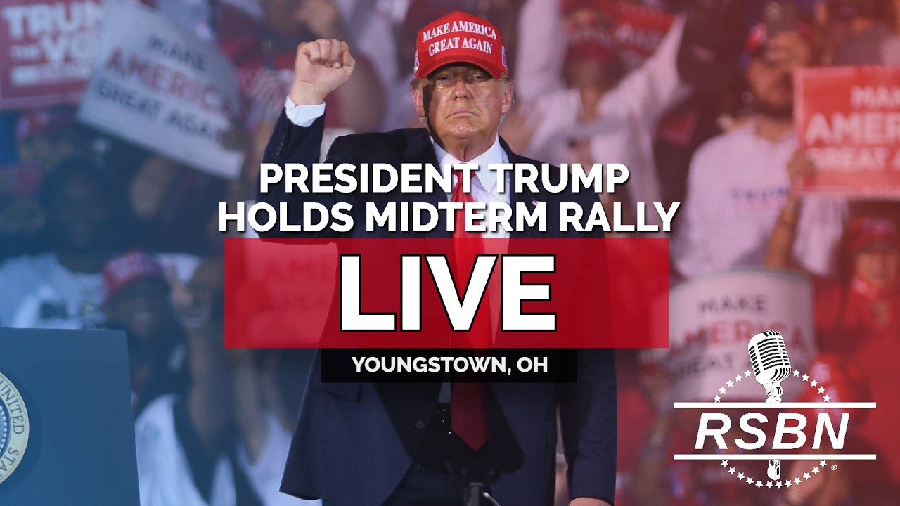 LIVE: President Trump Holds a Rally in Youngstown, OH - 10/12/26