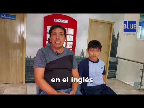Blue English Club Kids