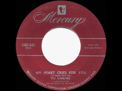 1951 HITS ARCHIVE: My Heart Cries For You - Vic Damone