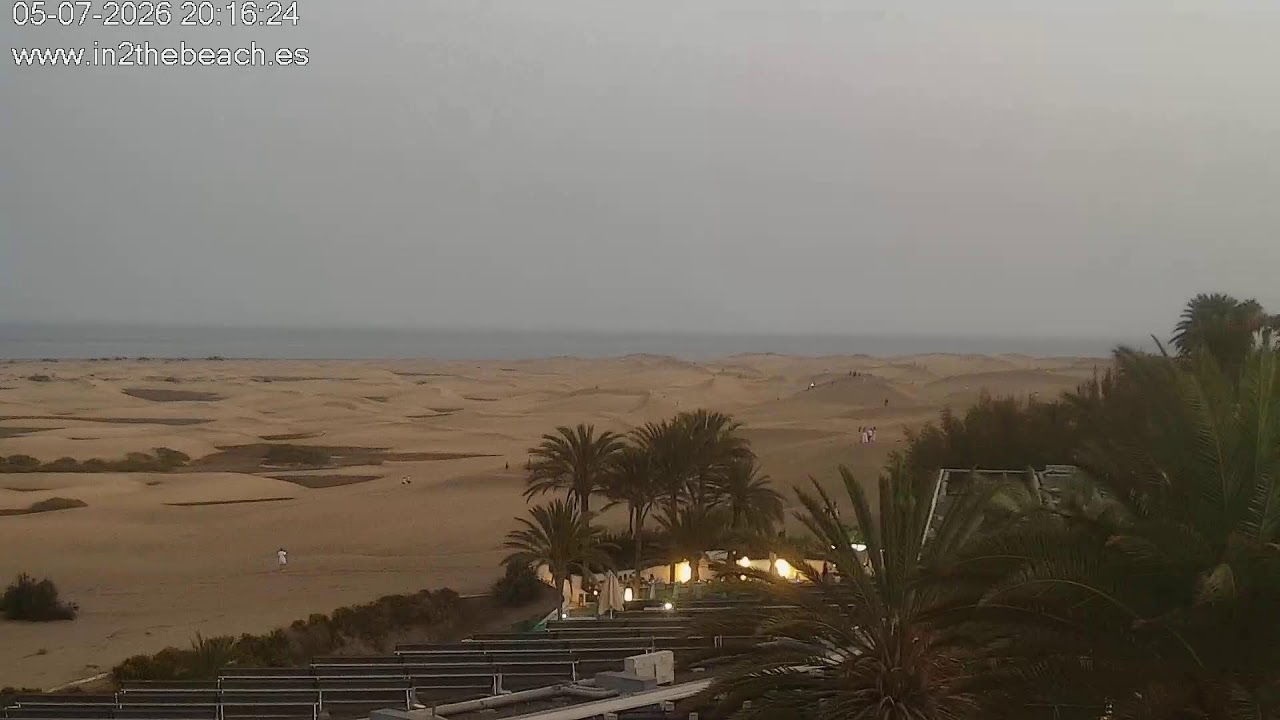 Live webcam view of Maspalomas Dunes & Beach