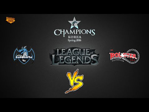 Longzhu Gaming vs. KT Rolster | LCK Spring Split 2016 | W7D1 Game 1