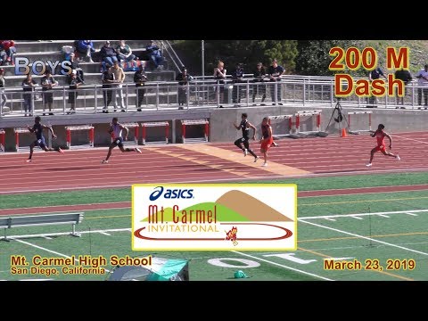2019 TF - Mt Carmel - 200 (Boys, All Heats)