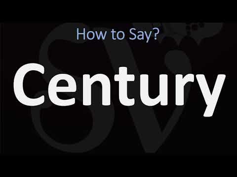 How to Pronounce Century? (2 WAYS!) British Vs US/American English Pronunciation