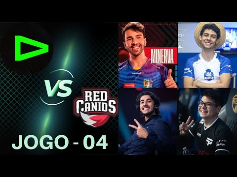 RED VS LOUD - JOGO 04 - BAIANALISTA com MINERVA e BRUCER - PLAYOFFS - CBLOL 2022 - 2º ETAPA