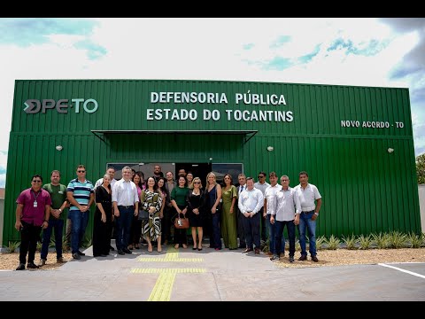 Inauguração do Econúcleo de Novo Acordo