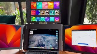 RIITEK 16" Quad Monitor