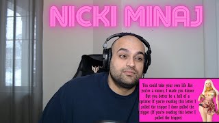 Nicki Minaj - Letter to Lil Wayne Reaction - AMAZING