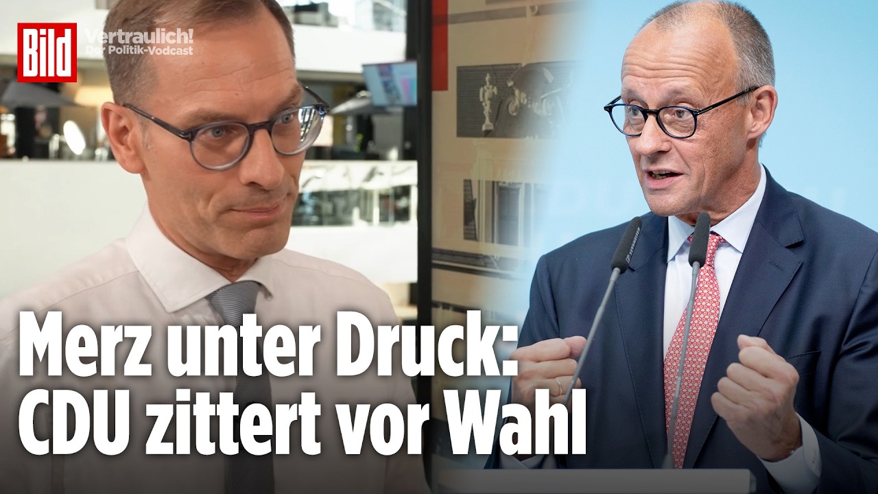WAHL-SCHOCK DROHT: Stürzt Friedrich Merz nach Berlin und Meck-Pomm noch tiefer?