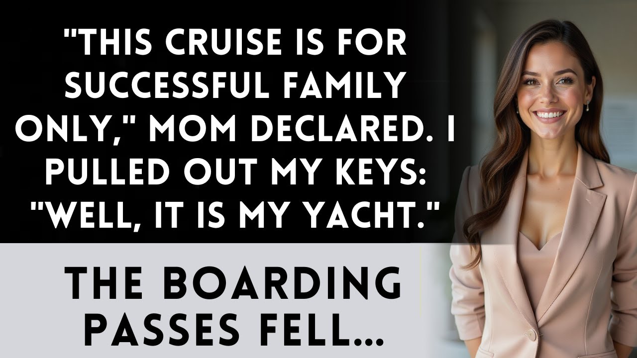 They Uninvited Me From The Family Cruise—So I Showed Them Who Owns The Yacht