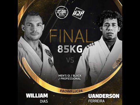 WILLIAN DIAS vs UANDERSON FERREIRA -ABU DHABI WORLD PRO 2024 #adwpjjc #bjj #ajp #jiujitsu #grappling